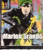 Marlon Brando 1995 Unique 60x52 Super Huge Original Painting by Steve Kaufman - 2 Marlon Brando 1995 Unique 60x52 Super Huge Original Painting by Steve Kaufman - 2