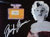 Marilyn Chanel #5 Black Signature Model Unique 2000 46x46 Original Painting by Steve Kaufman - 5 Marilyn Chanel #5 Black Signature Model Unique 2000 46x46 Original Painting by Steve Kaufman - 5