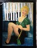 Marilyn Laughing Unique 2000 48x36 Original Painting by Steve Kaufman - 1 Marilyn Laughing Unique 2000 48x36 Original Painting by Steve Kaufman - 1