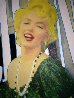Marilyn Laughing Unique 2000 48x36 Original Painting by Steve Kaufman - 3 Marilyn Laughing Unique 2000 48x36 Original Painting by Steve Kaufman - 3