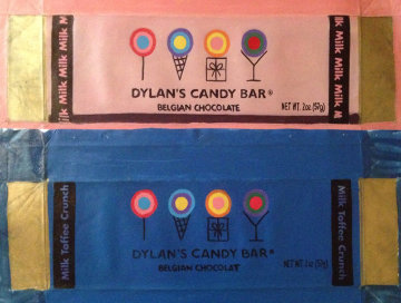 Dylan Candy Bar, Set of 2, Pink And Blue Unique 2007 Original Painting - Steve Kaufman Dylan Candy Bar, Set of 2, Pink And Blue Unique 2007 Original Painting - Steve Kaufman