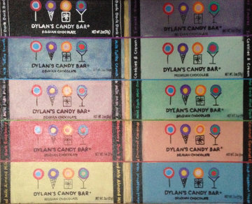 Dylan's Candy Bar 10 Candy Bars Unique 2007 23x19 Original Painting - Steve Kaufman Dylan's Candy Bar 10 Candy Bars Unique 2007 23x19 Original Painting - Steve Kaufman