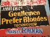 Marilyn, Gentlemen Prefer Blondes Limited Edition Print by Steve Kaufman - 5