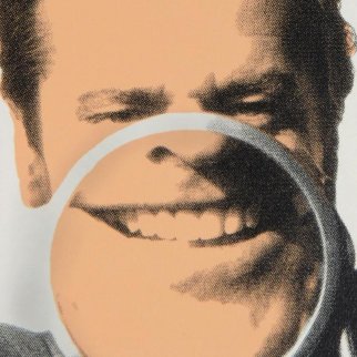 Jack Nicholson Close Up Limited Edition Print - Steve Kaufman Jack Nicholson Close Up Limited Edition Print - Steve Kaufman
