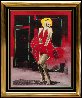 Marilyn Monroe, Some Like It Hot Unique 28x24 Limited Edition Print by Steve Kaufman - 2 Marilyn Monroe, Some Like It Hot Unique 28x24 Limited Edition Print by Steve Kaufman - 2