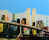 World Trade Center New York City Unique 2000 36x48 Huge - NYC - Twin Towers Original Painting by Steve Kaufman - 0