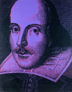 Shakespeare State II Limited Edition Print - Steve Kaufman Shakespeare State II Limited Edition Print - Steve Kaufman