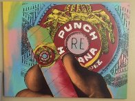 Punch Cigar (Large) Limited Edition Print by Steve Kaufman - 1 Punch Cigar (Large) Limited Edition Print by Steve Kaufman - 1
