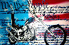 Freedom to Ride Embellished #1 in Edition  Huge Limited Edition Print by Steve Kaufman - 0