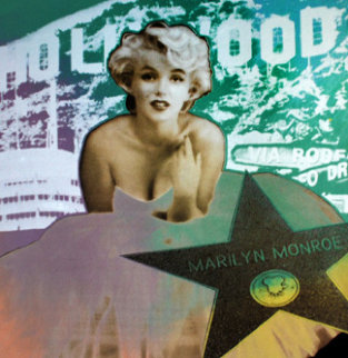 Marilyn Monroe Hollywood Limited Edition Print - Steve Kaufman