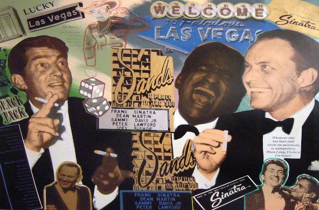 Rat Pack 2000 Limited Edition Print by Steve Kaufman Rat Pack 2000 Limited Edition Print by Steve Kaufman