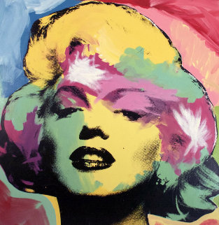 Marilyn Series IV 1995 Limited Edition Print - Steve Kaufman Marilyn Series IV 1995 Limited Edition Print - Steve Kaufman