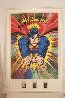 Superman 1995 47x35 Limited Edition Print by Steve Kaufman - 1