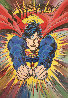Superman 1995 47x35 Limited Edition Print by Steve Kaufman - 0