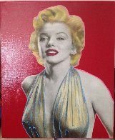 Marilyn Unique 20x17 Original Painting by Steve Kaufman - 1 Marilyn Unique 20x17 Original Painting by Steve Kaufman - 1