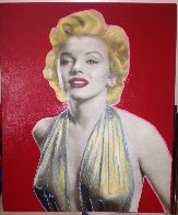 Marilyn Unique 20x17 Original Painting by Steve Kaufman - 3 Marilyn Unique 20x17 Original Painting by Steve Kaufman - 3