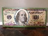 New $100 Bill Unique 2007 20x46 Limited Edition Print by Steve Kaufman - 1