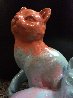Cats Acrylic Sculpture Unique Sculpture by Steve Kaufman - 1 Cats Acrylic Sculpture Unique Sculpture by Steve Kaufman - 1