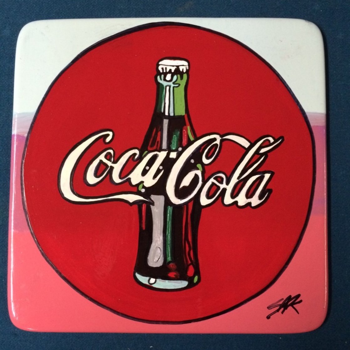 Coca Cola Ceramic Plate Unique Other by Steve Kaufman