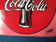 Coca Cola Ceramic Plate Unique Other by Steve Kaufman - 2 Coca Cola Ceramic Plate Unique Other by Steve Kaufman - 2