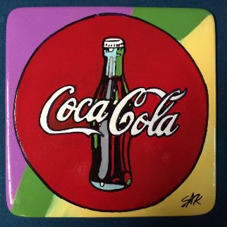 Coca Cola Ceramic Plate Unique Other - Steve Kaufman Coca Cola Ceramic Plate Unique Other - Steve Kaufman