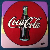 Coca Cola Ceramic Plate Unique Other by Steve Kaufman - 1 Coca Cola Ceramic Plate Unique Other by Steve Kaufman - 1