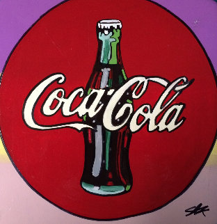 Coca Cola Ceramic Plate Unique Other - Steve Kaufman Coca Cola Ceramic Plate Unique Other - Steve Kaufman