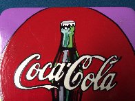 Coca Cola Ceramic Plate Unique Other by Steve Kaufman - 2 Coca Cola Ceramic Plate Unique Other by Steve Kaufman - 2