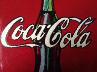 Coca Cola Ceramic Plate Unique Other by Steve Kaufman - 3 Coca Cola Ceramic Plate Unique Other by Steve Kaufman - 3