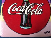 Coca Cola Ceramic Plate Unique Other by Steve Kaufman - 4 Coca Cola Ceramic Plate Unique Other by Steve Kaufman - 4
