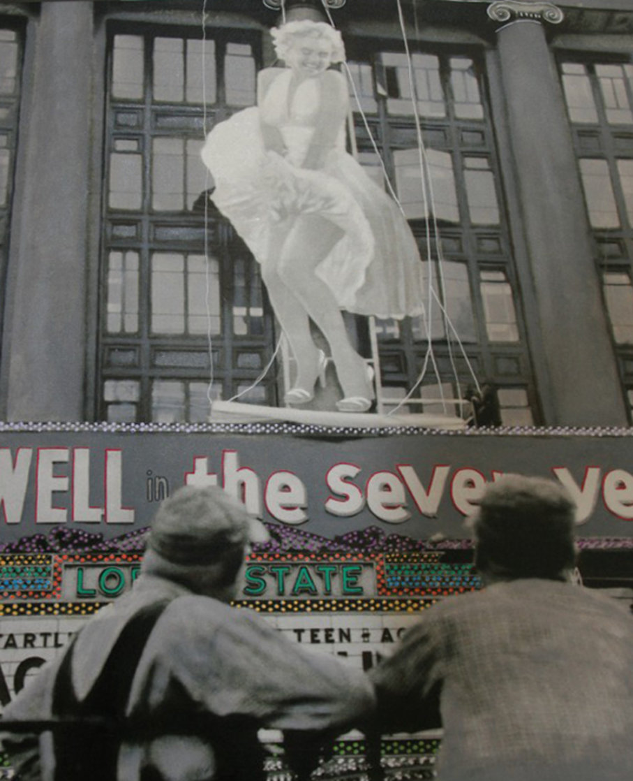 Marilyn Monroe: Seven Year Itch Embellished Limited Edition Print by Steve Kaufman Marilyn Monroe: Seven Year Itch Embellished Limited Edition Print by Steve Kaufman