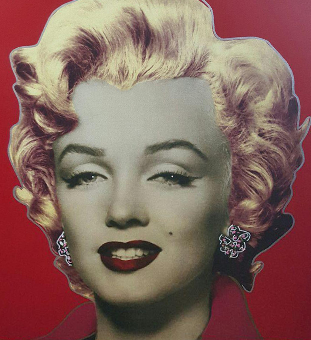 Marilyn Monroe (Red) Limited Edition Print by Steve Kaufman Marilyn Monroe (Red) Limited Edition Print by Steve Kaufman