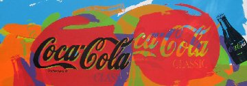 Coca Cola PP 2002 Limited Edition Print - Steve Kaufman Coca Cola PP 2002 Limited Edition Print - Steve Kaufman