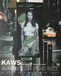 Calvin Klein Exhibition Gallery Poster (Christy Turlington) 2000 Other - KAWS Calvin Klein Exhibition Gallery Poster (Christy Turlington) 2000 Other - KAWS