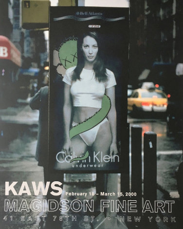 Calvin Klein Exhibition Gallery Poster (Christy Turlington) 2000 Other -  KAWS