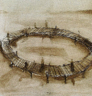 Untitled Drawing 2000 64x64 Drawing - Kcho Untitled Drawing 2000 64x64 Drawing - Kcho