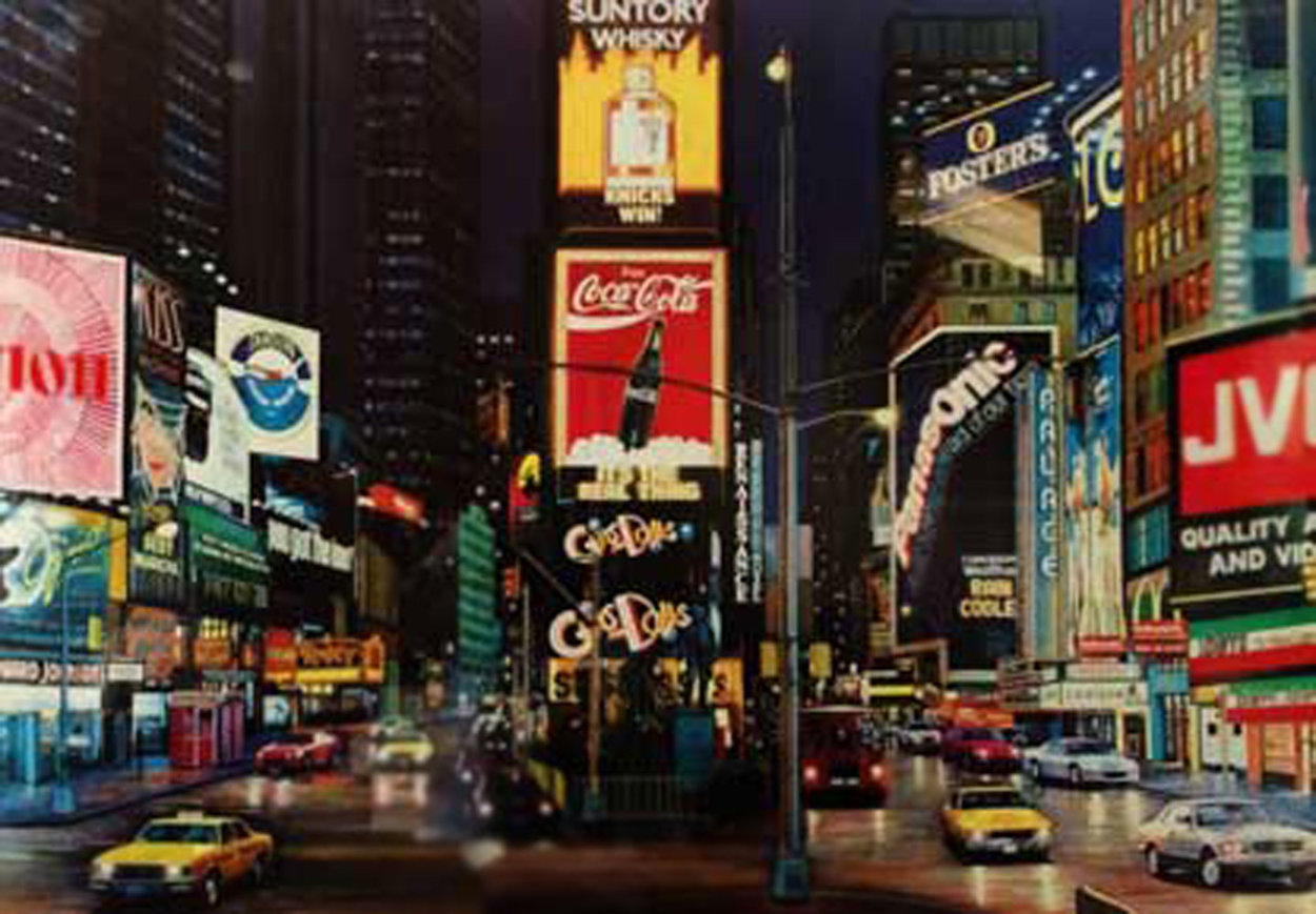 Times Square, The Way It Is AP 1996 Limited Edition Print by Ken Keeley Times Square, The Way It Is AP 1996 Limited Edition Print by Ken Keeley