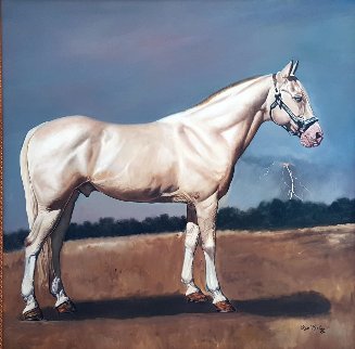 American Cream 49x49 Original Painting - Ken Keeley American Cream 49x49 Original Painting - Ken Keeley