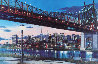 59th Street Bridge, New York Limited Edition Print by Ken Keeley - 0 59th Street Bridge, New York Limited Edition Print by Ken Keeley - 0