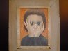 Face And Hands 1959 16x19 (Big Eyes) Original Painting by Margaret D. H. Keane - 2