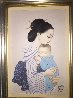 First Born 1981 23x19 Original Painting by Margaret D. H. Keane - 4