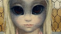Country Girl 1963 19x31 (Big Eyes) Original Painting by Margaret D. H. Keane - 1 Country Girl 1963 19x31 (Big Eyes) Original Painting by Margaret D. H. Keane - 1