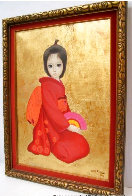 Geisha Miss 1972 25.5x20 Original Painting by Margaret D. H. Keane - 10