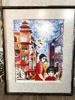Children of San Francisco Chinatown Limited Edition Print by Margaret D. H. Keane - 1