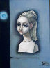 Untitled Portrait 1963 14x12 Original Painting by Margaret D. H. Keane - 0