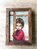 Big Eyed Waif 1965 Original Painting by Margaret D. H. Keane - 1