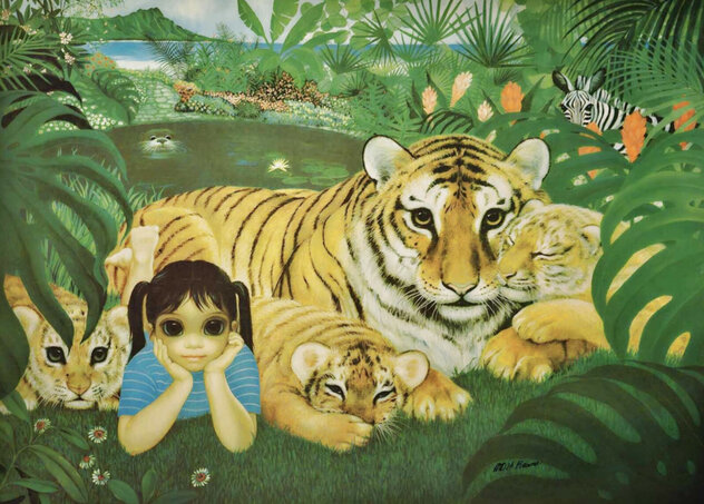 Paradise Found HS Limited Edition Print by Margaret D. H. Keane