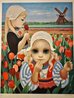 Dutch Treat AP HS Limited Edition Print by Margaret D. H. Keane - 1