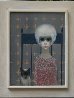 Girl With Siamese Cat 1962 (Big Eyes) Original Painting by Margaret D. H. Keane - 1