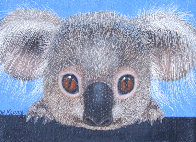 Koala Express 1977 14x18 Original Painting by Margaret D. H. Keane - 0